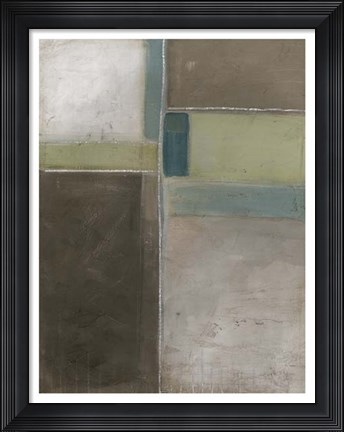 Framed Blues at Dusk I Print