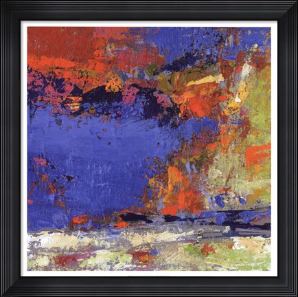 Framed New England Autumn Print