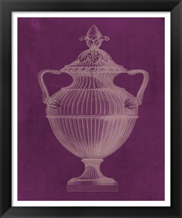 Framed Modern Classic Urn III Print