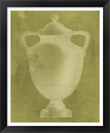 Framed Modern Classic Urn V Print