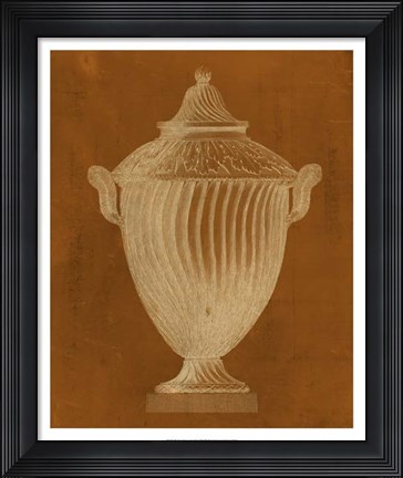 Framed Modern Classic Urn VI Print