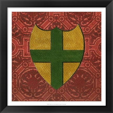 Framed Noble Crest I Print