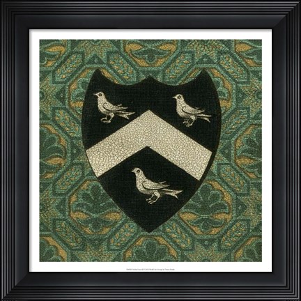 Framed Noble Crest II Print