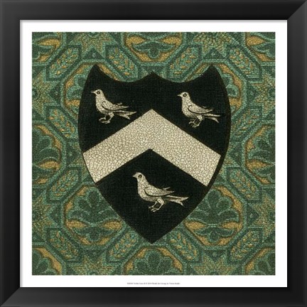 Framed Noble Crest II Print