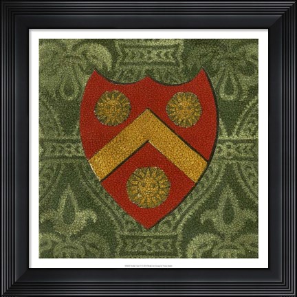 Framed Noble Crest V Print