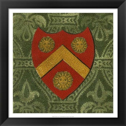 Framed Noble Crest V Print
