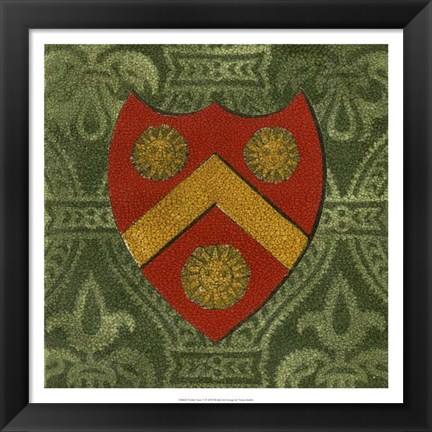 Framed Noble Crest V Print