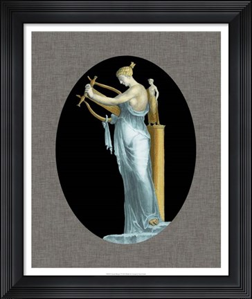 Framed Grecian Beauty I Print