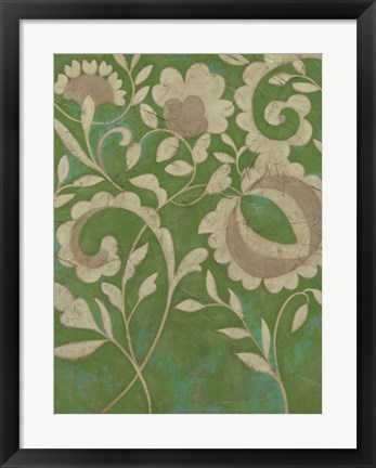 Framed Flourishing Vine I Print
