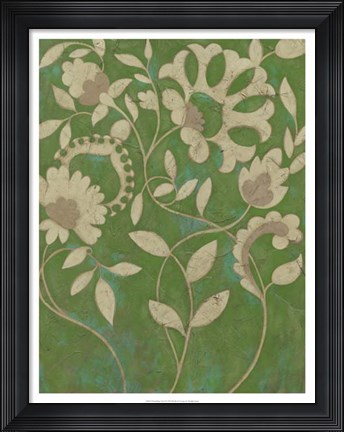Framed Flourishing Vine II Print