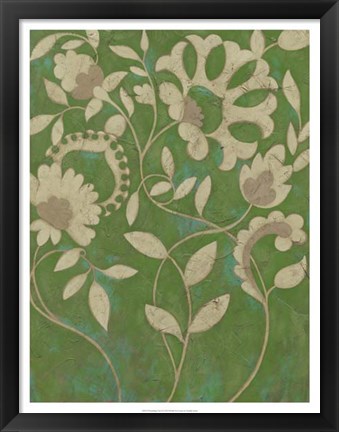 Framed Flourishing Vine II Print