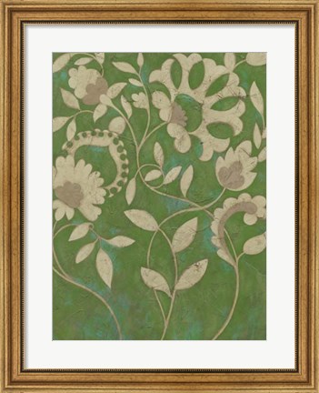 Framed Flourishing Vine II Print