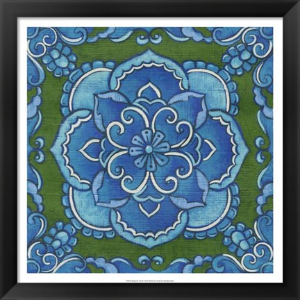 Framed Rhapsody Tile II Print