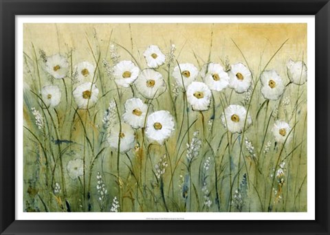 Framed Daisy Spring I Print