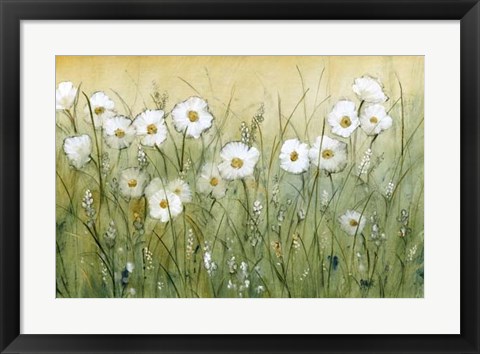 Framed Daisy Spring II Print