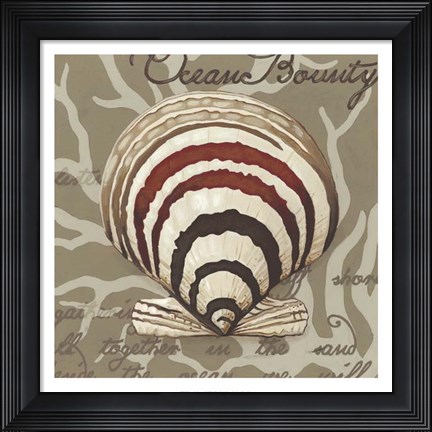 Framed Seaside Sonnet II Print
