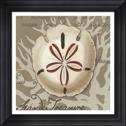 Framed Seaside Sonnet III Print