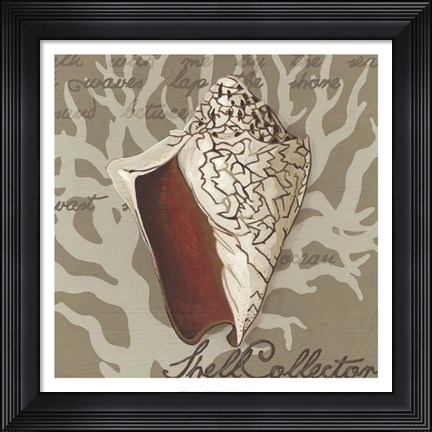 Framed Seaside Sonnet IV Print