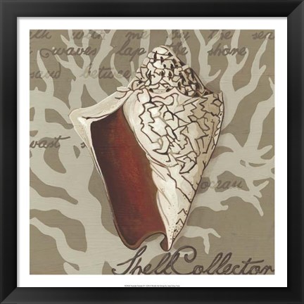Framed Seaside Sonnet IV Print