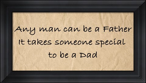 Framed Any Man Quote Print