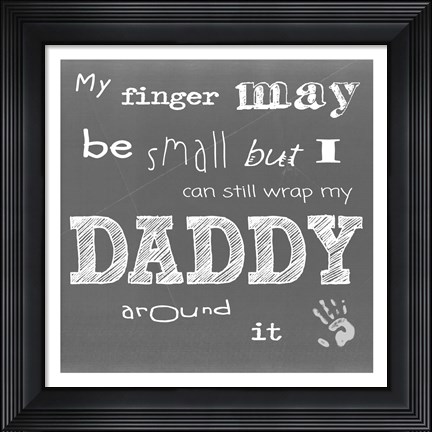 Framed My Finger May Be Small Bus Rolls Print
