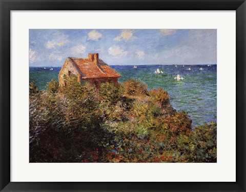 Framed Fisherman&#39;s Cottage Print