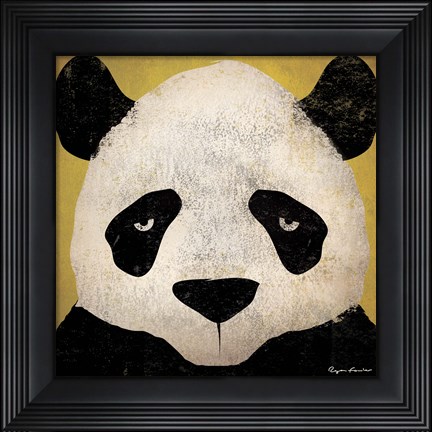 Framed Panda Print
