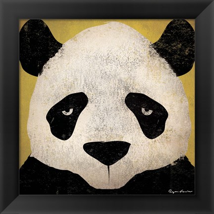 Framed Panda Print