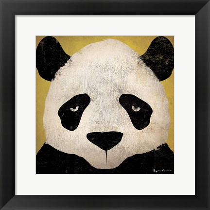 Framed Panda Print