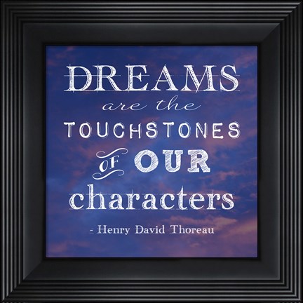 Framed Dreams Print