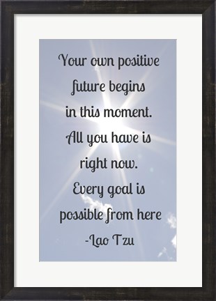 Framed Every Goal Is Possible Print