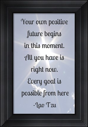 Framed Every Goal Is Possible Print