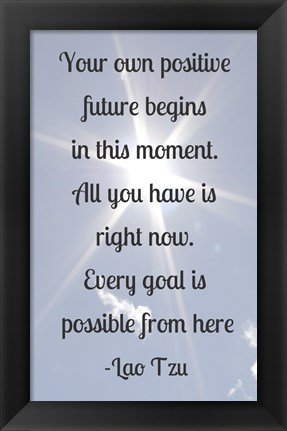 Framed Every Goal Is Possible Print