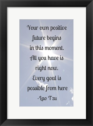 Framed Every Goal Is Possible Print