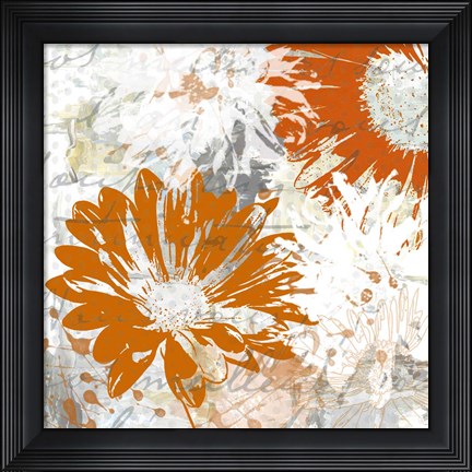 Framed Upsy Daisy II Print