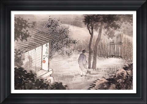 Framed Between the Seongjaesu Print
