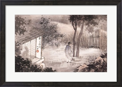 Framed Between the Seongjaesu Print