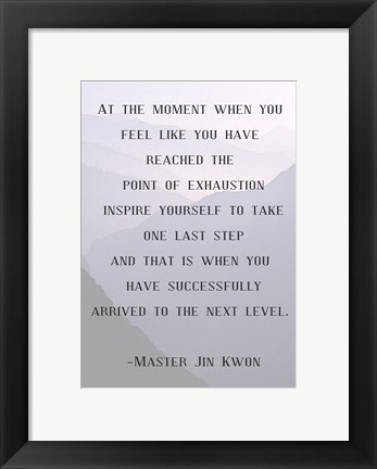 Framed Inspire Yourself Print