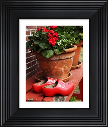 Framed Dutch Clog Still Life Print