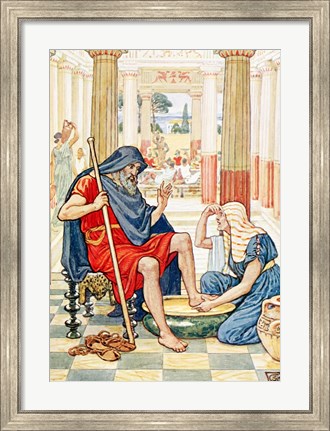 Framed Thou Art Odysseus Print