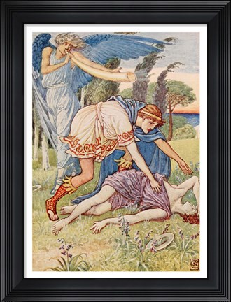 Framed Wind God Sent A Gust From The South Print