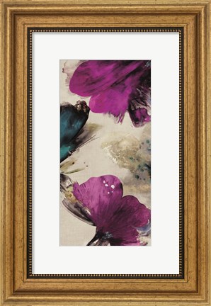 Framed Midsummer Blooms II Print
