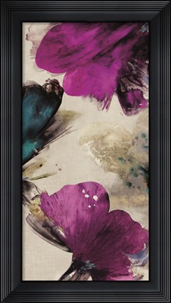 Framed Midsummer Blooms II Print