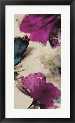 Framed Midsummer Blooms II Print