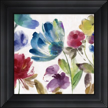 Framed Sarcelle Jardin II Print