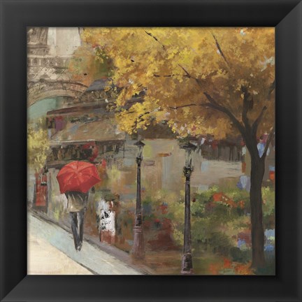 Framed Sunlight Avenue II Print