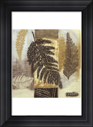 Framed Patterns of Nature III Print