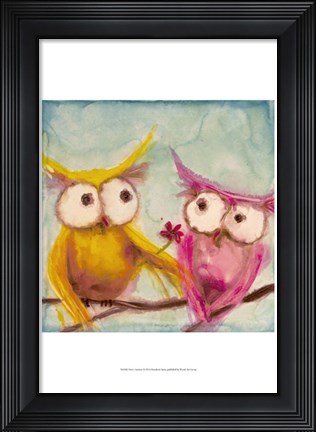 Framed Hoos Smitten Print