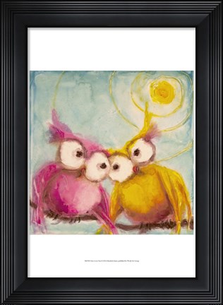 Framed Hoo Loves You Print