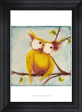 Framed Miss Hoo Print